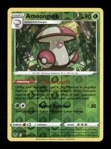 Holograma inverso Amoonguss raro SWSH12: Silver Tempest 012/195 LP Pokémon LP - Imagen 1 de 2