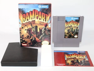 Rampart NES Nintendo Completo CIB Autentico! Condizioni quasi perfette! RARO! - Foto 1 di 14