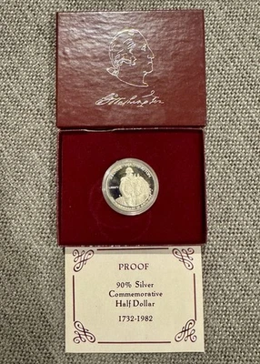 (9 SETS) 1982-S SAN FRANCISCO UNITED STATES GEORGE WASHINGTON HALF DOLLAR COIN🔥 - Image 1 of 4