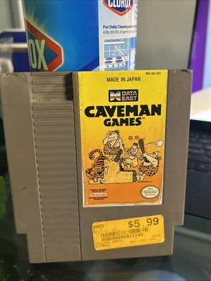 Caveman Games (Nintendo Entertainment System, 1990) - Image 1 of 2
