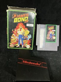 James Bond Jr - NES Nintendo Entertainment System Game - PAL - Boxed Cartridge