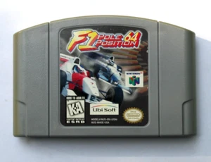 F1 Pole Position 64 (Nintendo 64, 1997) N64 Tested - Picture 1 of 2