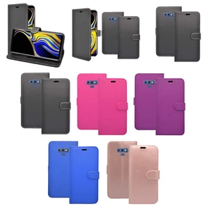 For Samsung Galaxy Note 9 Case Wallet Flip PU Leather Stand Card Slot Cover - Picture 1 of 13