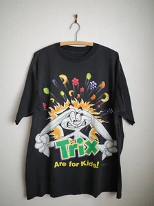 Vintage Trix Are For Kids General Mills Cereal T-Shirt Men's Size XL 1996 90's - Picture 1 of 4