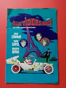 Danish Movie Program "The Great Race" by Blake Edwards.1965.Jack Lemmon,Curtis.. - Picture 1 of 7