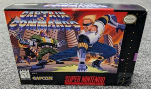 Ohne Spiel - Captain Commando Box & Insert SNES Super Nintendo ORIGINAL ohne Anleitung - Bild 1 von 11