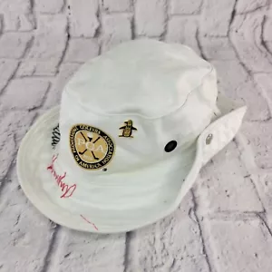 Jack Nicklaus Gary Player Dana Quigley Dale Douglass Vintage PGA Hat Signed - Picture 1 of 11