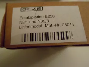 GEZE E250 28011 *1 Stück* *NOS* - Picture 1 of 6