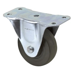 4" x 1-5/16" Faultless Rigid Plate Caster 25790NR 1-4959 - Picture 1 of 1