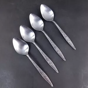 Set Of 4 Ekco Eterna Stainless Tablespoons Santiago Pattern - Picture 1 of 7