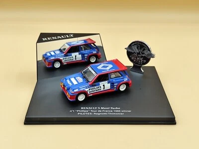 1/43 Renault 5 R5 Maxi Turbo Tour de France 1985 Ragnotti UH Universal Hobbies - Photo 1/4
