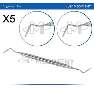 X 5 Dental Sugarman Feile interproximale Knochenreduktion Parodontalchirurgie Werkzeuge - Bild 1 von 4