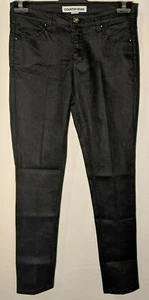 WOMEN'S JEANS COUNTRY ROAD SKINNY STRETCH BLACK SIZE 8 LEG 29" LIKE NEW - Picture 1 of 10