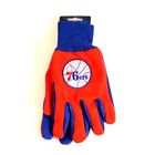NBA Philadelphia 76ers Sixers Basketball Sports Grip Utility Gloves Red/Blue