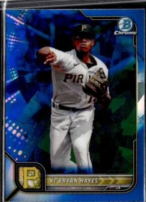 Ke'Bryan Hayes #49 Baseball Bowman Pittsburgh Pirates - Image 1 of 2