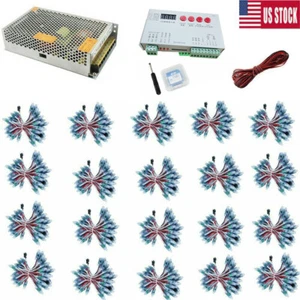 DC 5V 12V WS2811 12mm IC Full Color Pixel LED RGB Digital Module Light Full Kit - Picture 1 of 24