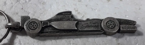 F1, Formula 1, Peugeot, old keychain, Ralf Schumacher, rare Cover