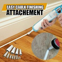 14x Caulk Nozzle Applicator Reusable Sealant Caulking Finisher Tool+Scraper Set