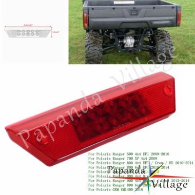 Rear Brake Tail Light Left or Right Fits Polaris Ranger 800 6x6 900 4x4 Diesel - Image 1 of 4