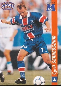158 SERREDSZUM - MONTPELLIER HERAULT.SC # CARD CARTE DS FRANCE FOOT 1999 #A1 - Picture 1 of 1