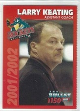 2001-02 Kelowna Rockets (WHL) Larry Keating