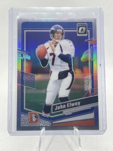 2023 Donruss Optic Football John Elway Holo No. 55 Broncos - Picture 1 of 2