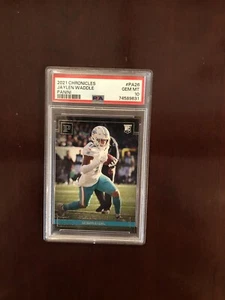 Jaylen Waddle radiocontrol - Panini Chronicles Panini 2021 - PSA 10 - Imagen 1 de 8