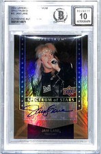 2008 Upper Deck JANI LANE Warrant Signed Auto Card Graded Beckett BAS 10 Slabbed