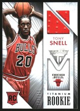 2013-14 Panini Titanium Rookie Jerseys #17 Tony Snell Jersey /325