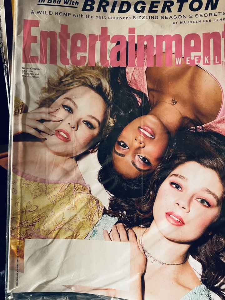 ENTERTAINMENT WEEKLY-MARCH 2022-IN BED WITH BRIDGERTON-BRAND NEW - Image 1 of 1