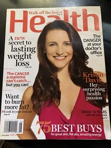 HEALTH MAGAZINE~THE NEW SECRET TO LASTING WEIGHT LOSS~JUNE 2008 Kristin Davis - Picture 1 of 4