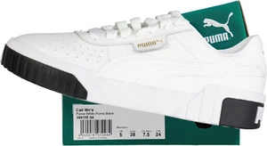 NEU !! PUMA Turnschuh - Sneaker Cali Wn's weiß-schwarz, EUR 38 - Imagen 1 de 9