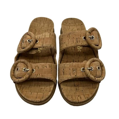 Sandalias Kate Spade Rhodes Corcho Talla 6  Foto 1 de 4