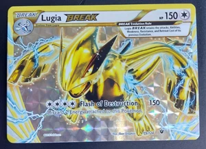 Lugia BREAK 79/124 Fates Collide Holo Near Mint Pokemon TCG - Picture 1 of 5