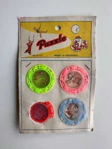 CRACKER JACK Set Of Puzzle VINTAGE - Picture 1 of 2