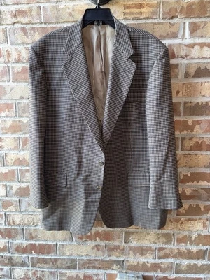 BLAZER SOUTHWICK A CUADROS TOSTADO Y NEGRO PARA HOMBRE TALLA 46R Foto 1 de 4