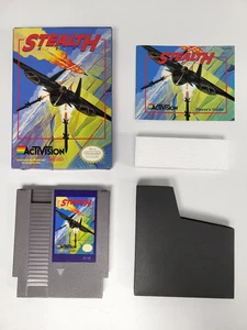 Vintage 1989 Stealth ATF Game for Nintendo NES w/Box and Manual - Picture 1 of 22