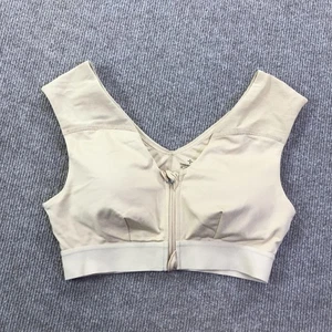 Sujetador deportivo Tommie de cobre para mujer mediano desnudo cremallera frontal soporte Znergy de cobre - Imagen 1 de 11