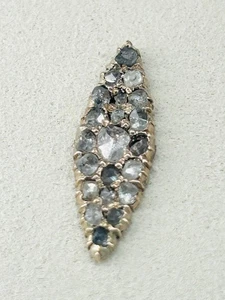 Spoletta Antica Con Diamanti Grezzi - Imagen 1 de 10