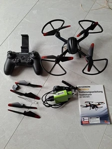 Quadrokopter Drohne mit Integrierter Kamera, Maginon Leisure. App Steuerung  - Bild 1 von 5