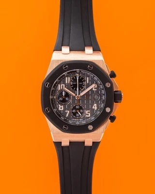 Audemars Piguet Royal Oak Offshore Chronograph 42mm 26238OK Rose Gold Grey Dial - Image 1 of 4