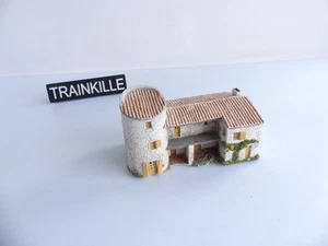 GAZEL ECHELLE N 1:160 MAQUETTE EN PIERRE SYNTHETIQUE MAISON DU LANGUEDOC - Imagen 1 de 5