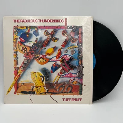 Fabulous Thunderbirds – Tuff Enuff LP 1986 CBS Associated AL 40204 Shrink VG+/VG - Image 1 of 4