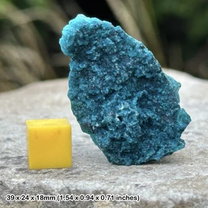 Exquisite gem silica from peru - radiant turquoise elegance! - Picture 1 of 1
