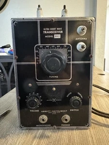 Vintage WWII Era Abbott Instrument Ultra Shortwave Transceiver Model DK2 Radio - Zdjęcie 1 z 12
