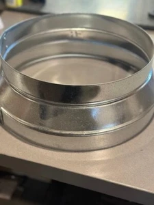 Riduttore 400 in acciaio zincato 14"x12" non crimpato - Foto 1 di 2