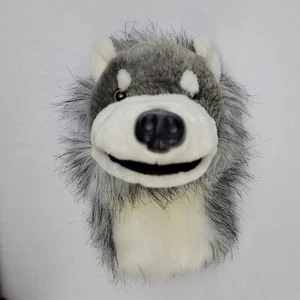 Peluche pupazzo Aurora Husky World Wolfgang Wolf 10" cane grigio giocattolo educativo gioco - Foto 1 di 8