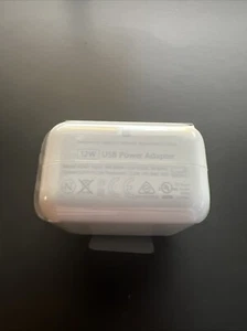 OEM Apple 12w USB Wall Charger Adapter for ALL iPhone, NEW, OPEN BOX - Picture 1 of 4