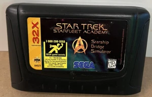 Star Trek Starfleet Academy Starship Bridge Simulator Sega 32x CARTRIDGE ONLY - Picture 1 of 8