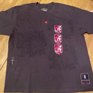 Cactus Jack by Travis Scott x Mitchell & Ness Alabama Crim Tide Tee Brown Sz XL - Picture 1 of 7